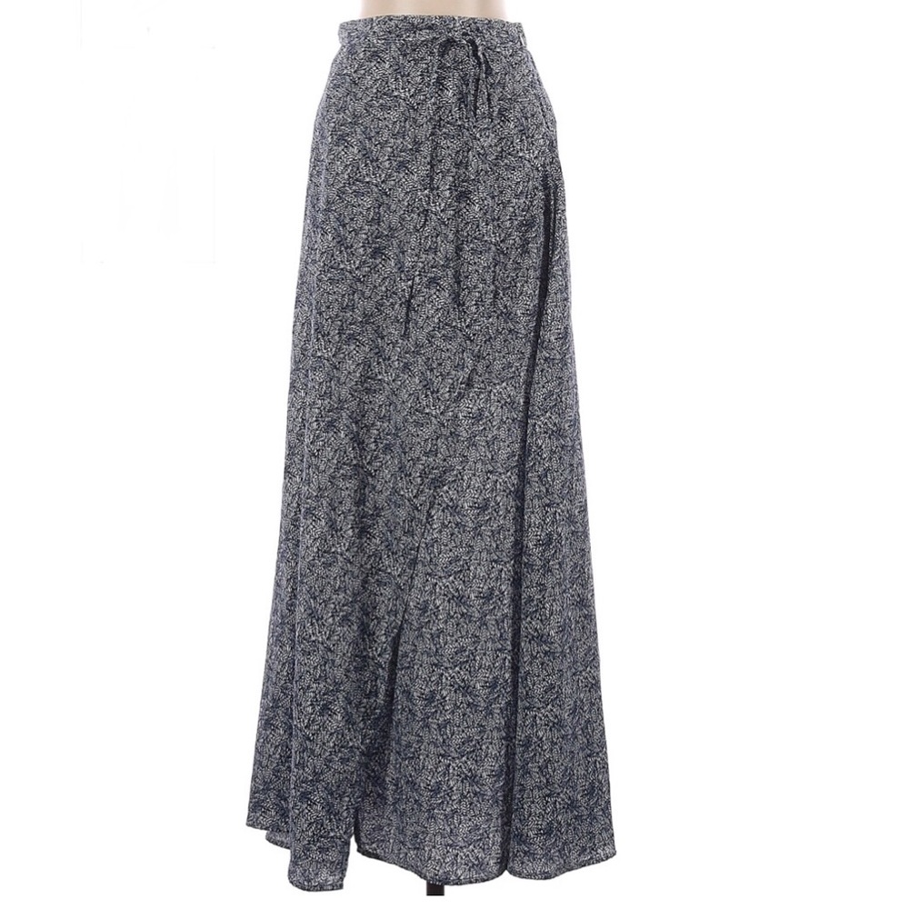 Lulu’s Navy Blue Maxi Skirt, wrap style